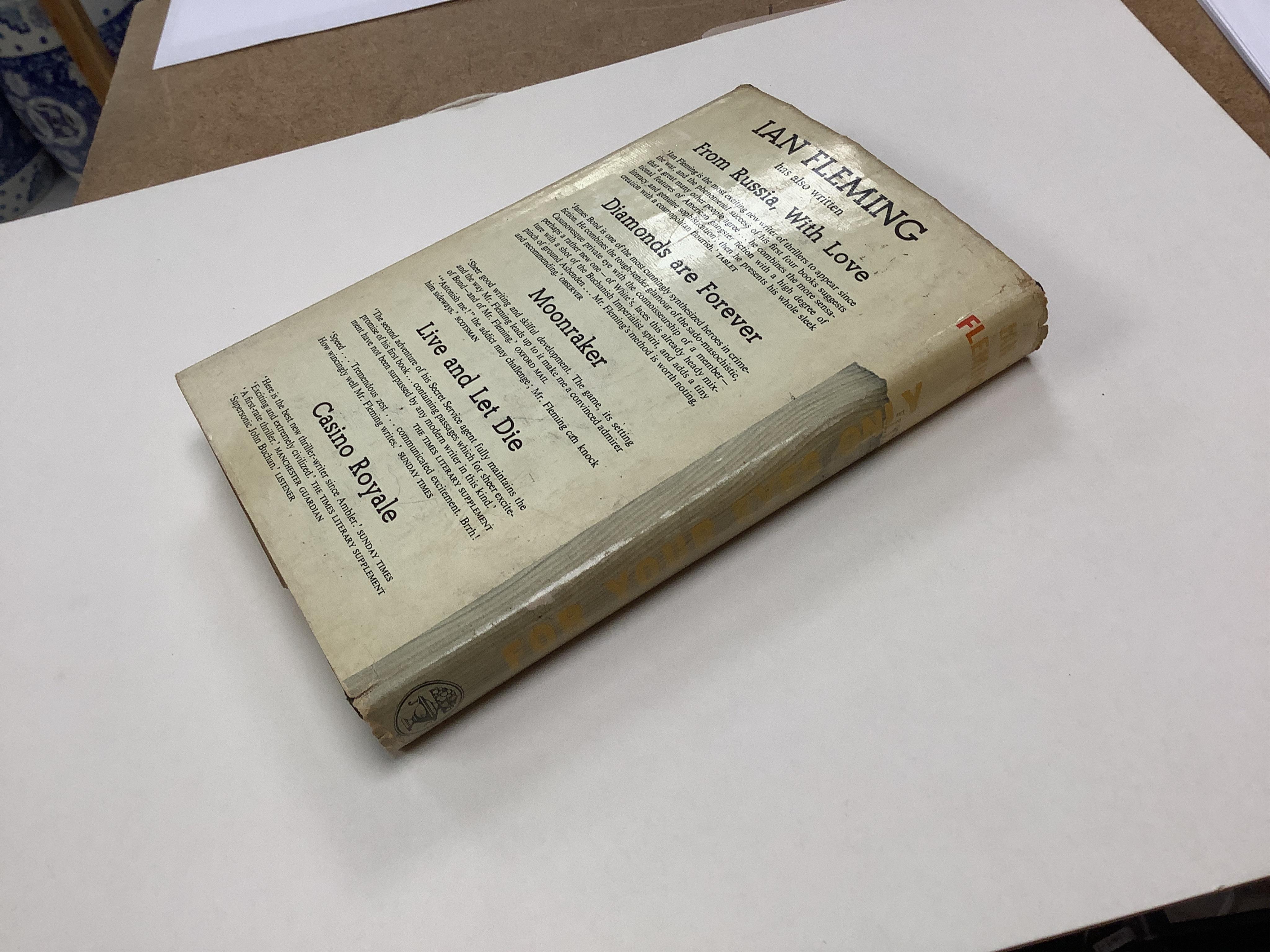 Fleming, Ian. For Your Eyes Only, first edition, 1960
